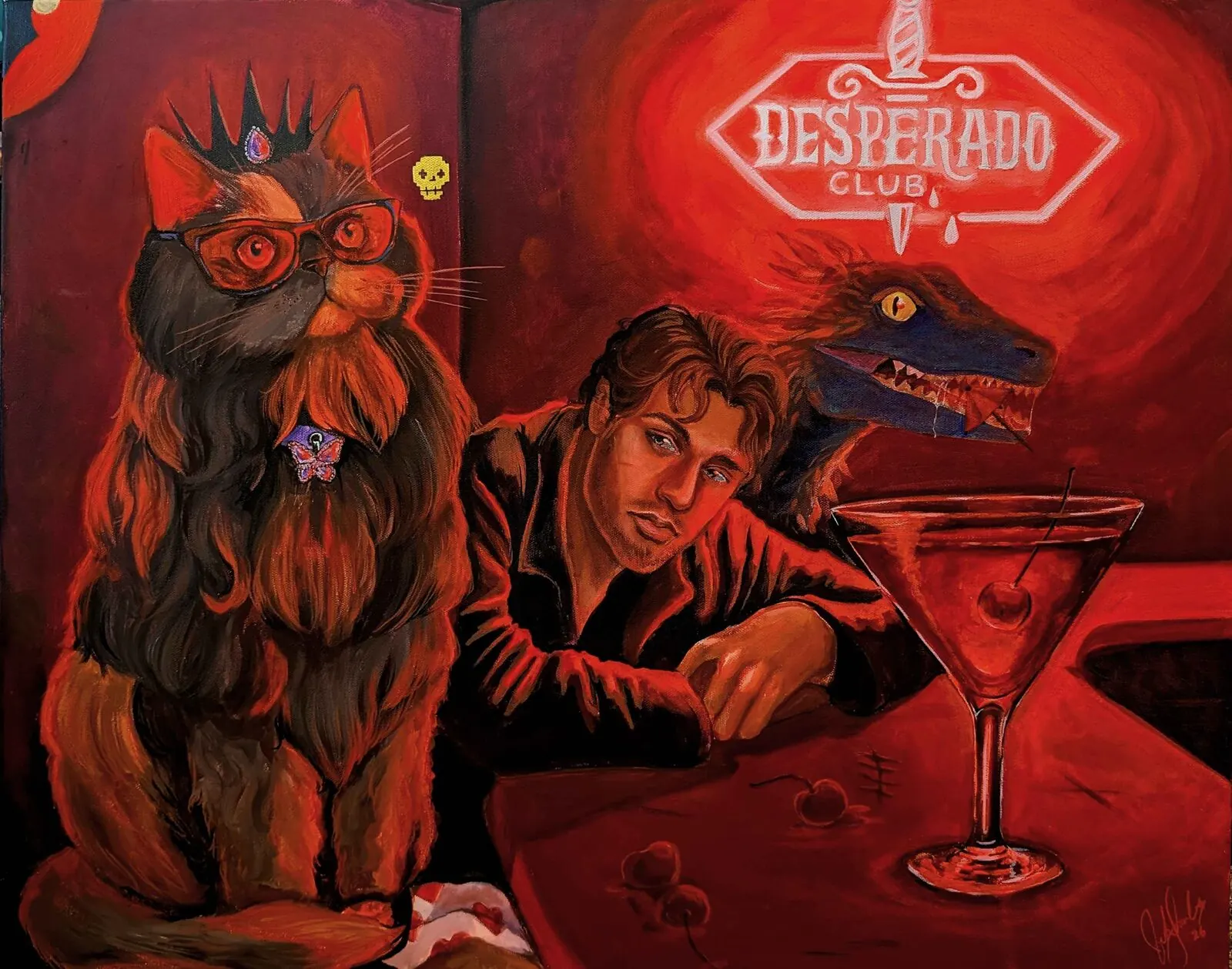 Feeling Dirty — Dungeon Crawler Carl — Acrylic on Canvas by Jehsoul Art